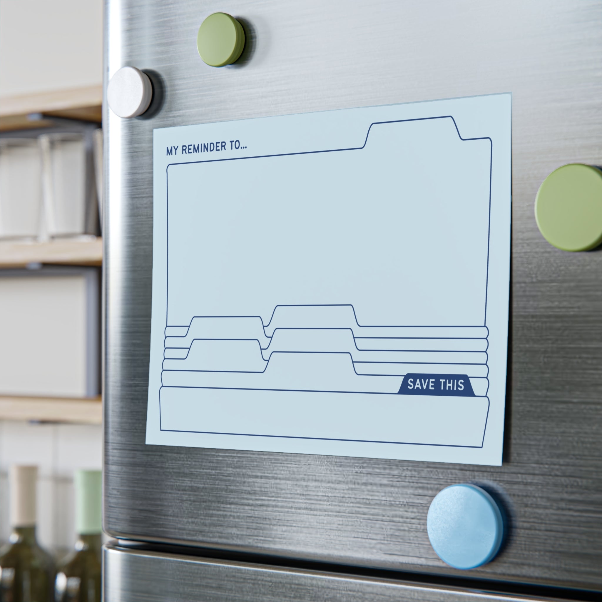 Daily Post-it® Note Pads - Blue