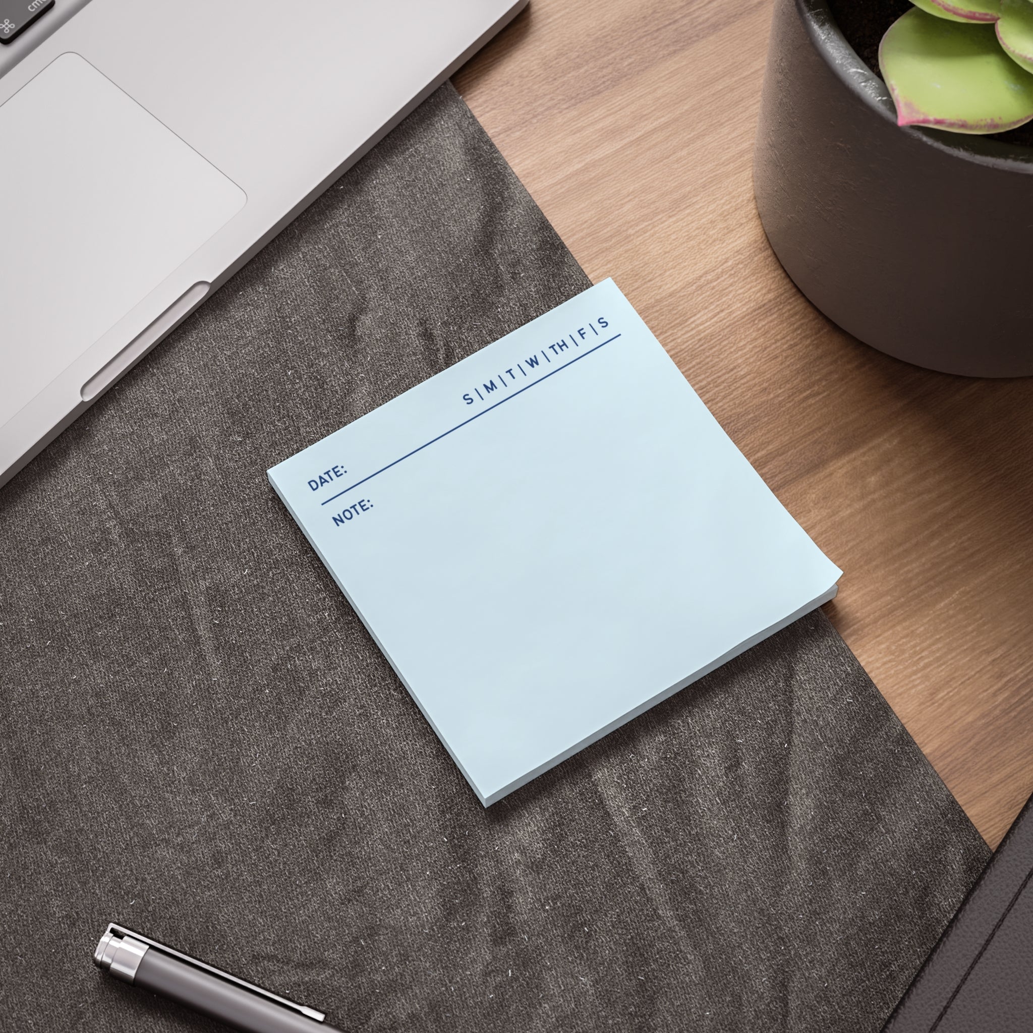 Task Tracker Post-it® Note Pads - Blue