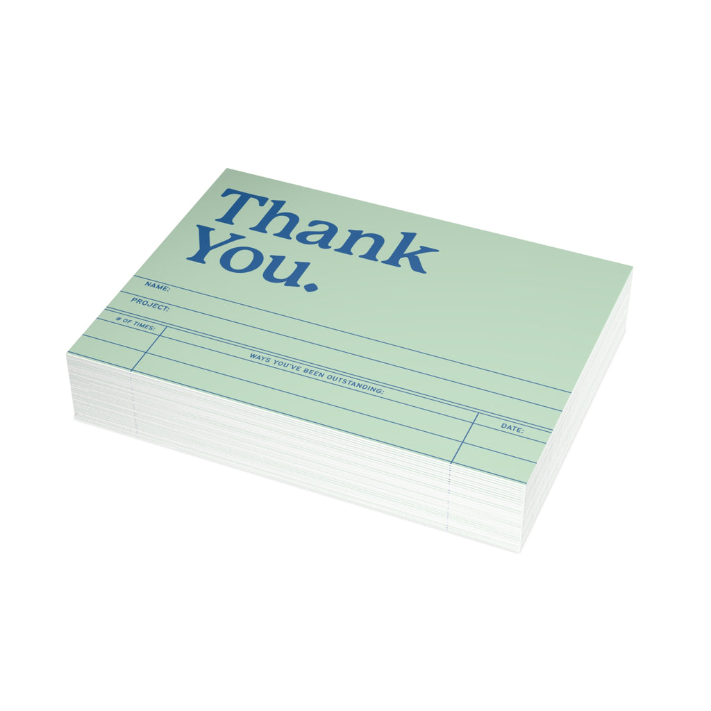 Thank You Greeting Card Bundles (envelopes included)