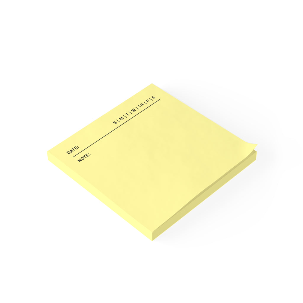 Task Tracker Post-it® Note Pads - Yellow