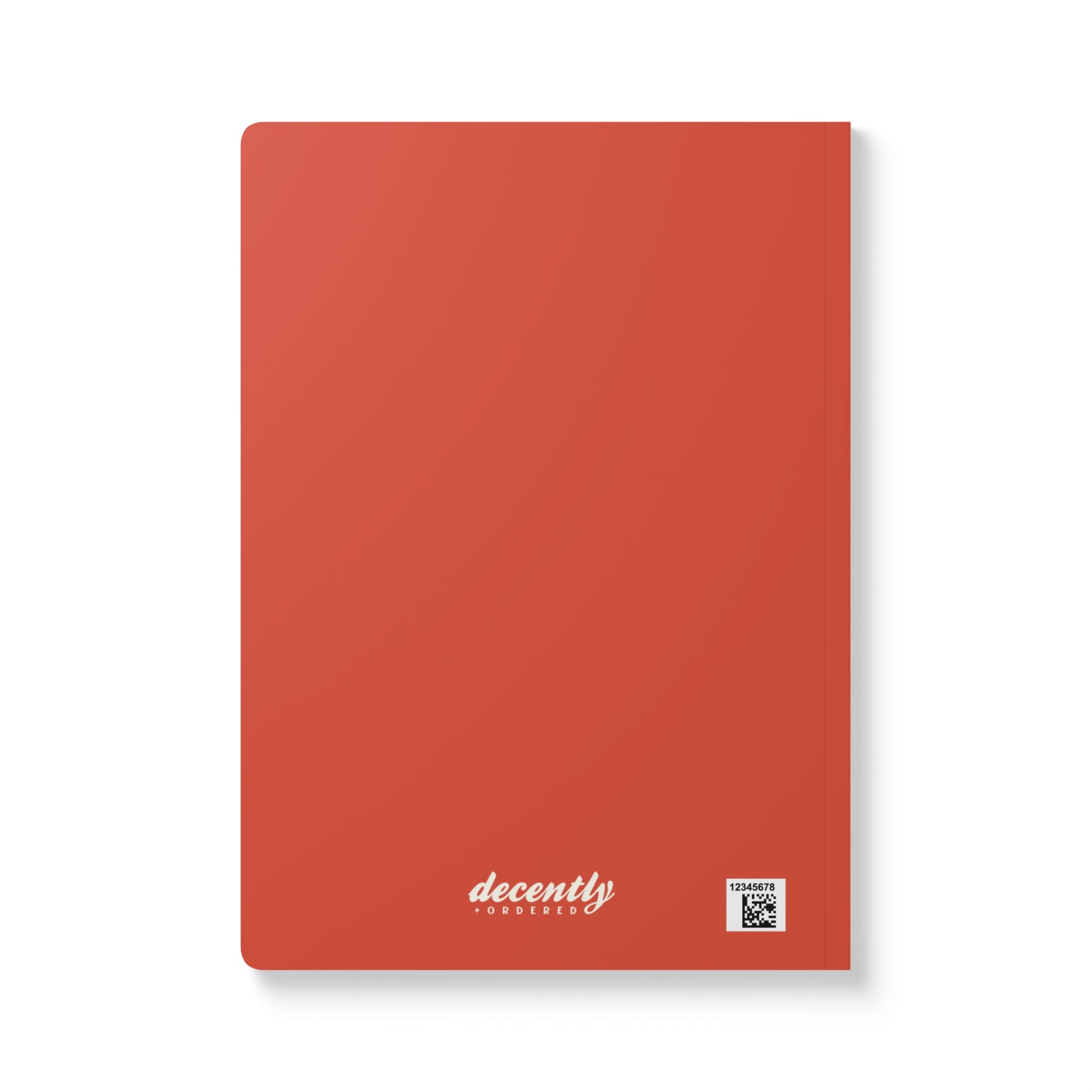 Softcover Journal (with Inside Prints) - Red