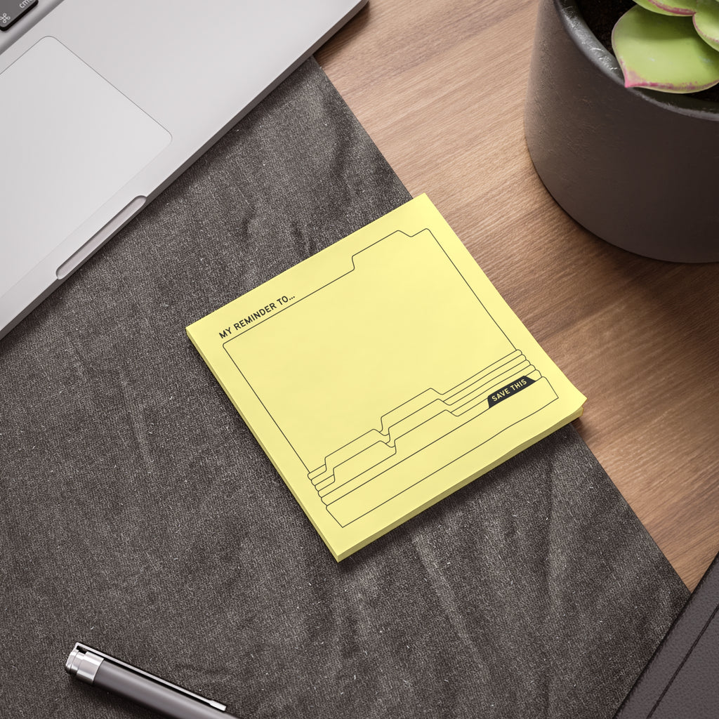 Daily Post-it® Note Pads - Yellow