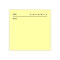 Task Tracker Post-it® Note Pads - Yellow