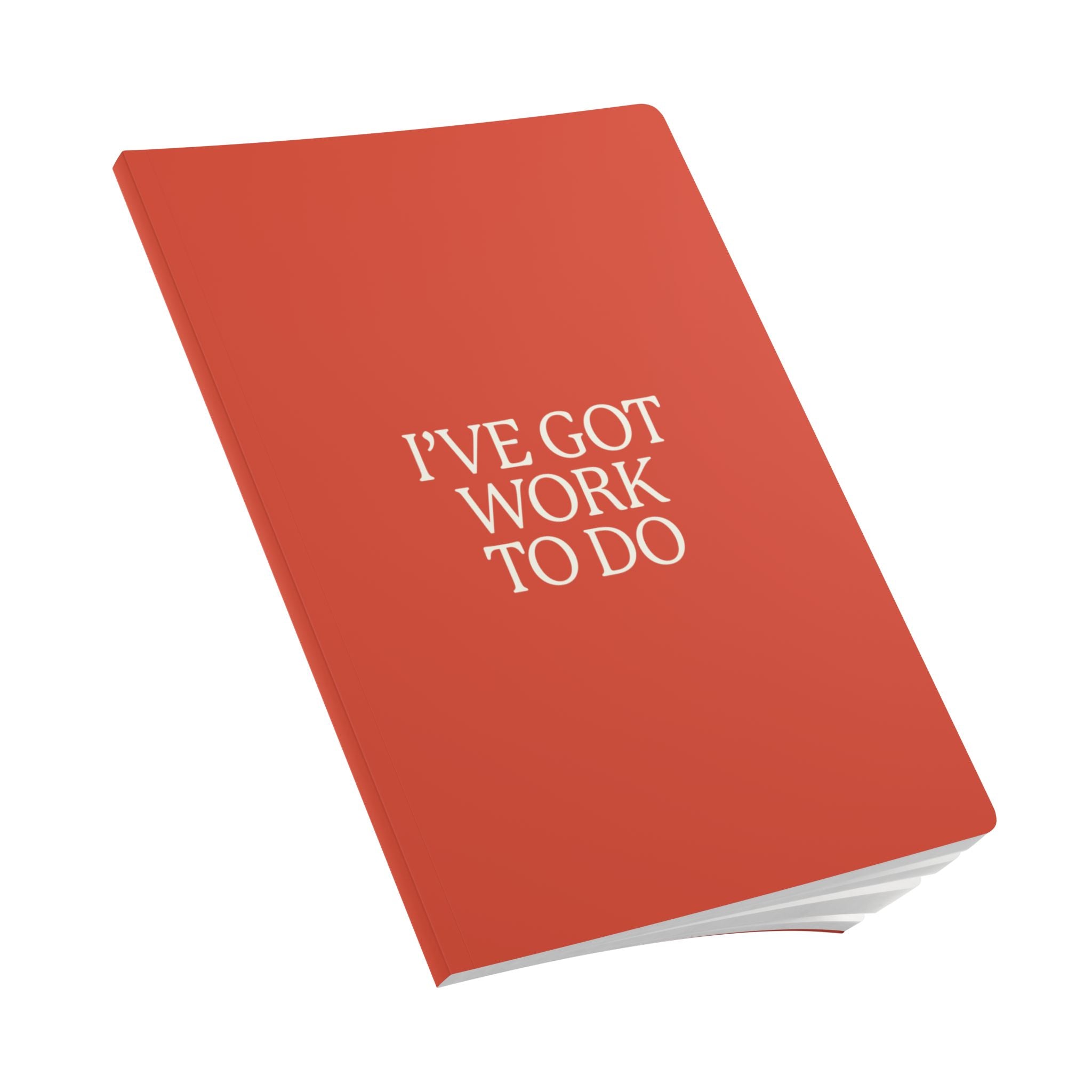 Softcover Journal (with Inside Prints) - Red