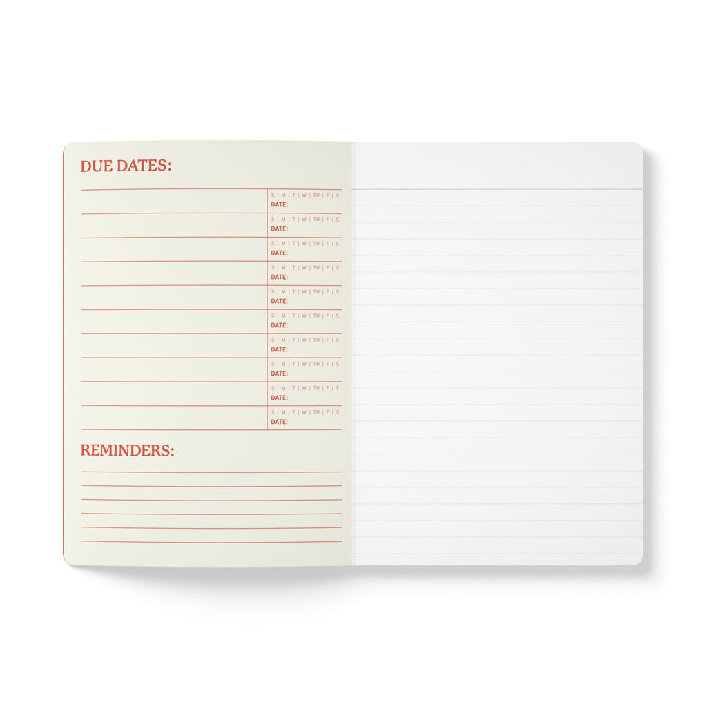 Softcover Journal (with Inside Prints) - Red