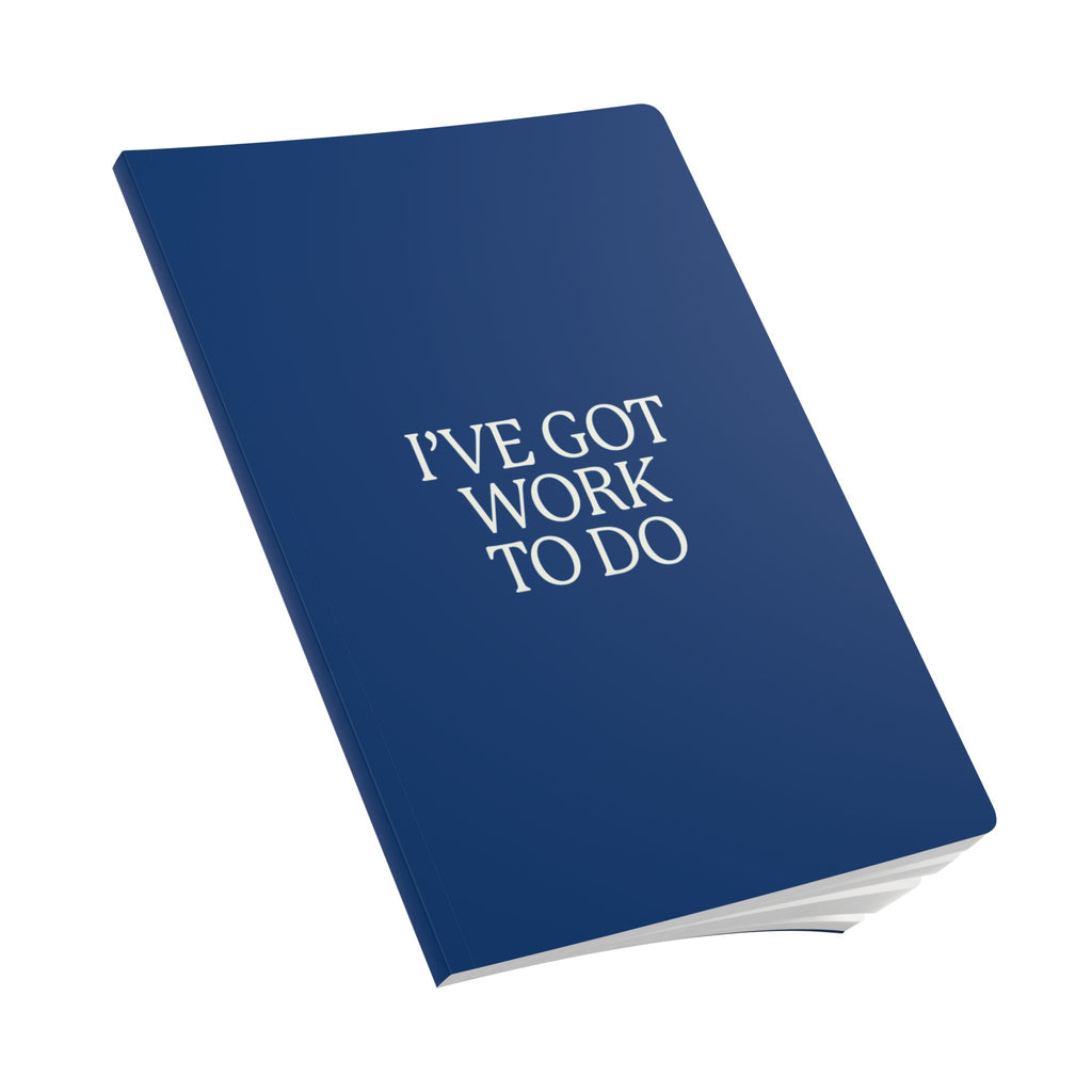 Softcover Journal (with Inside Prints) - Blue