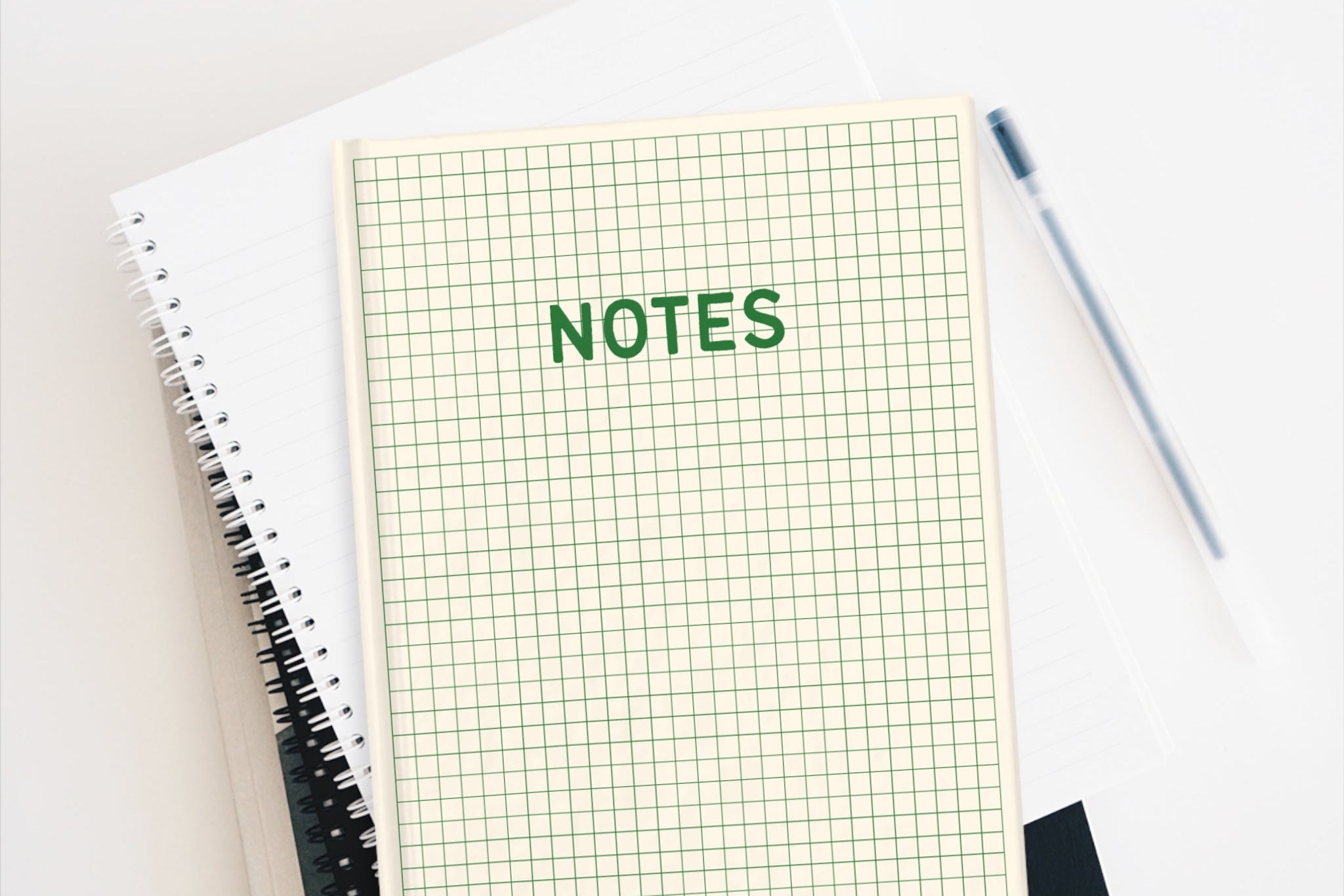 Hardcover Journal for Notes - White