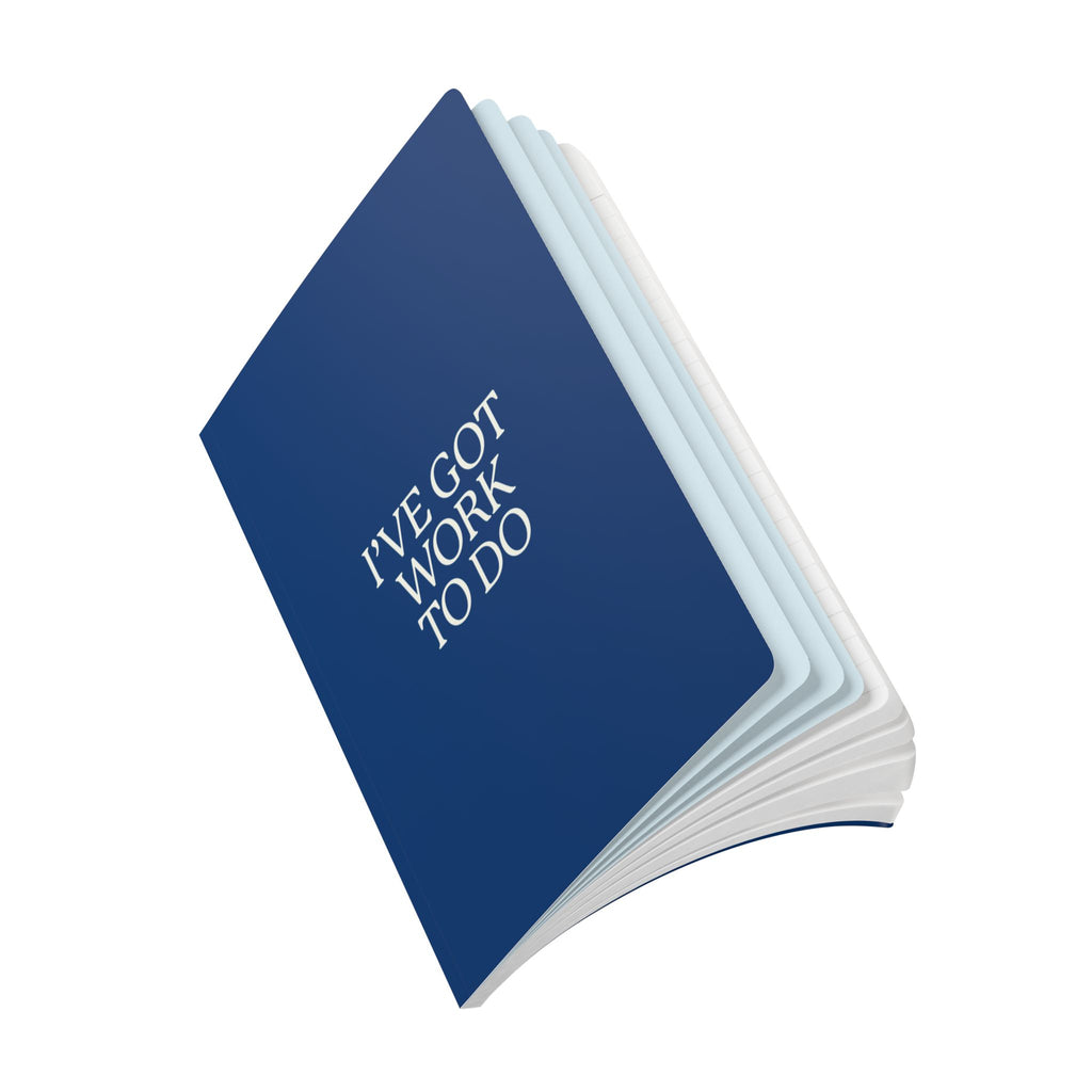 Softcover Journal (with Inside Prints) - Blue