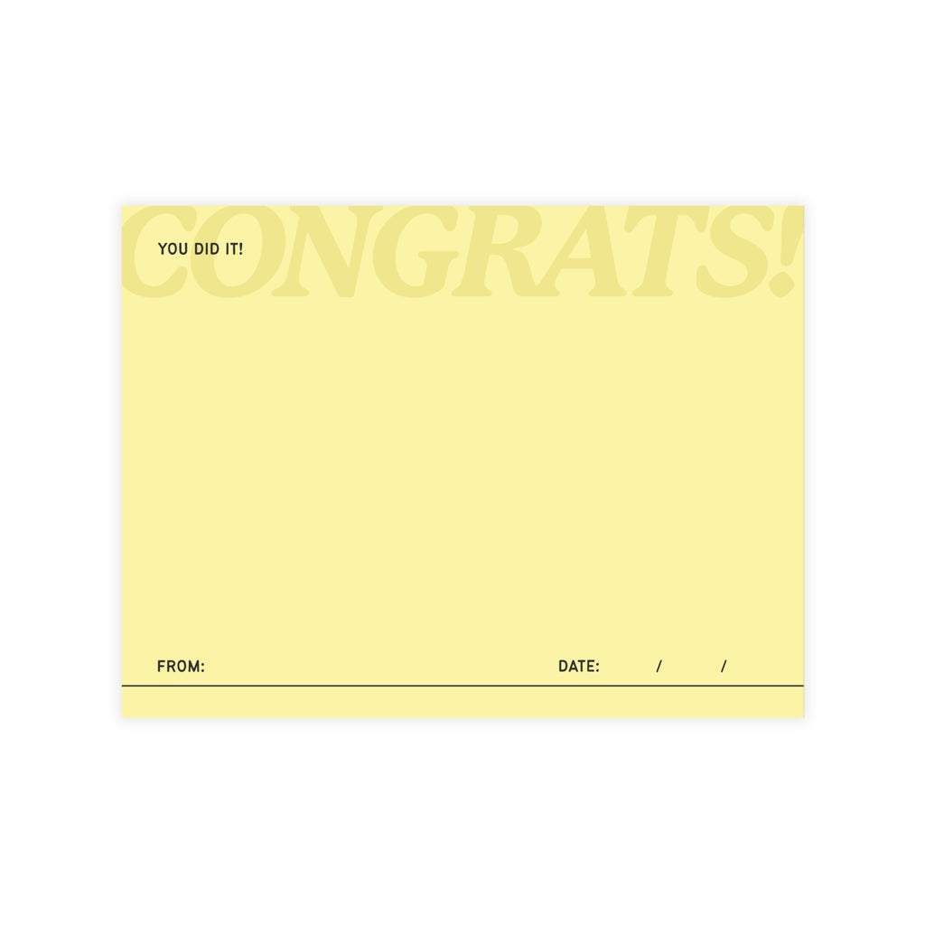 Congrats! Greeting Card Bundles (envelopes included)