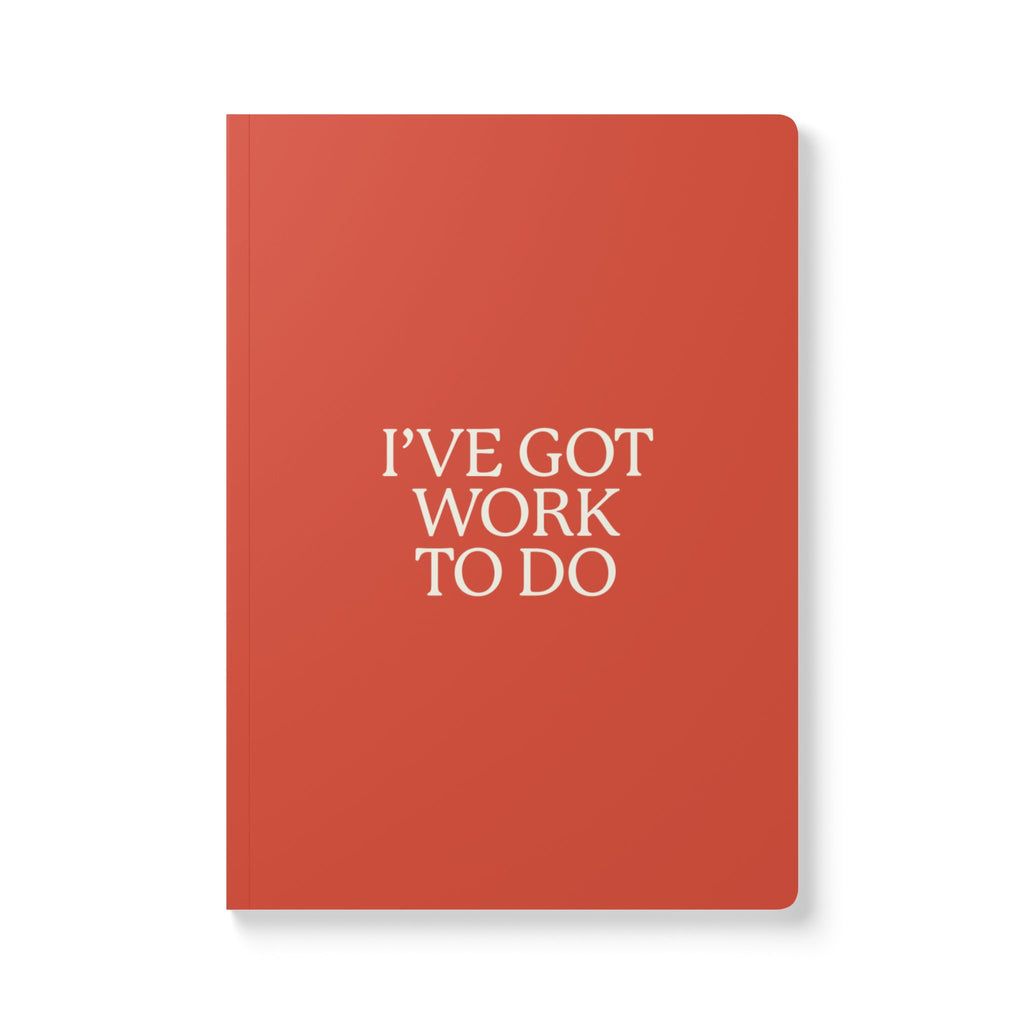 Softcover Journal (with Inside Prints) - Red