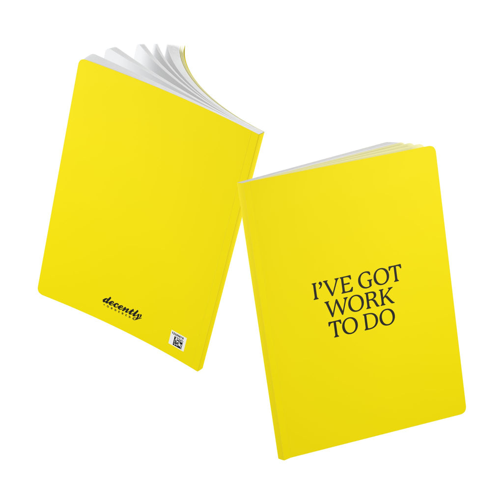 Softcover Journal (with Inside Prints) - Yellow