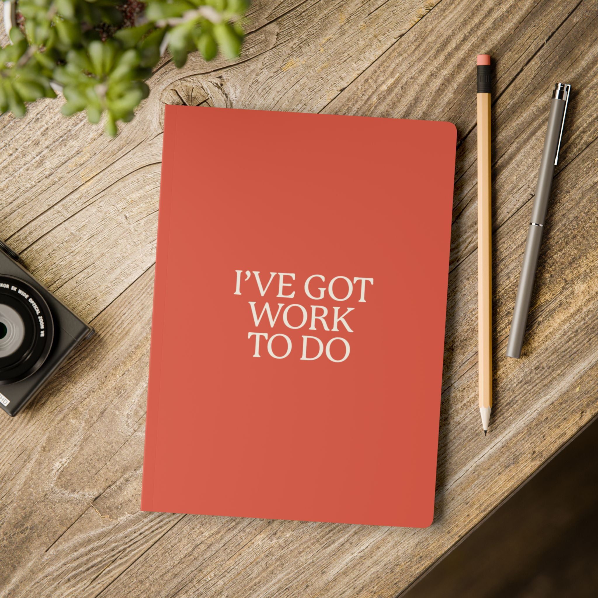 Softcover Journal (with Inside Prints) - Red