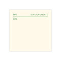 Task Tracker Post-it® Note Pads - White