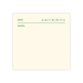 Task Tracker Post-it® Note Pads - White