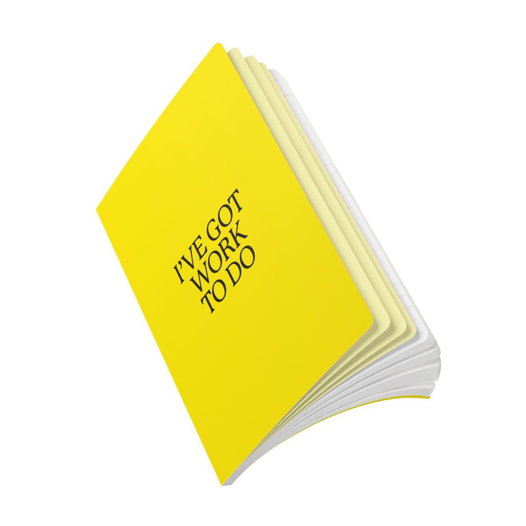 Softcover Journal (with Inside Prints) - Yellow