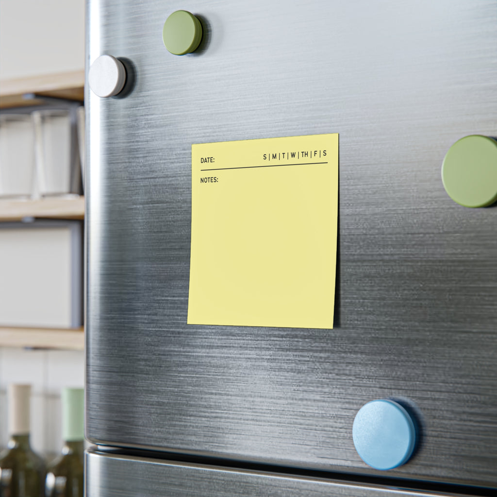 Task Tracker Post-it® Note Pads - Yellow