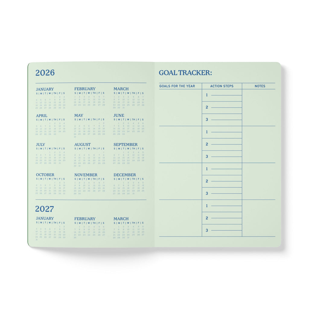 Softcover Journal (with Inside Prints) - Green