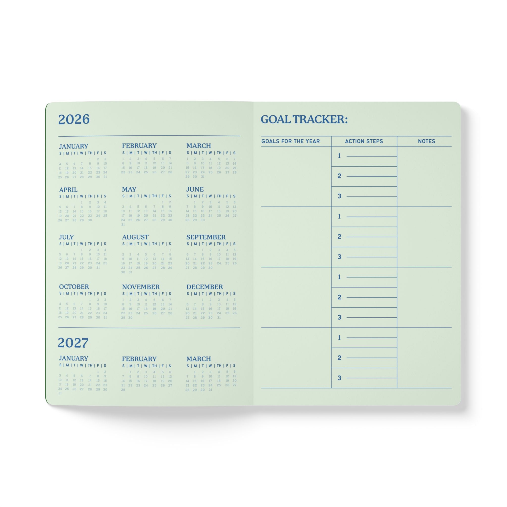 Softcover Journal (with Inside Prints) - Green