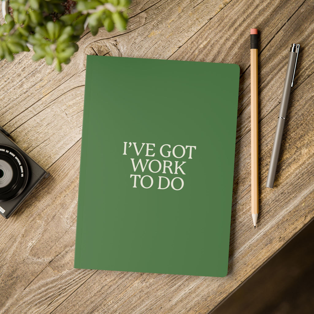 Softcover Journal (with Inside Prints) - Green