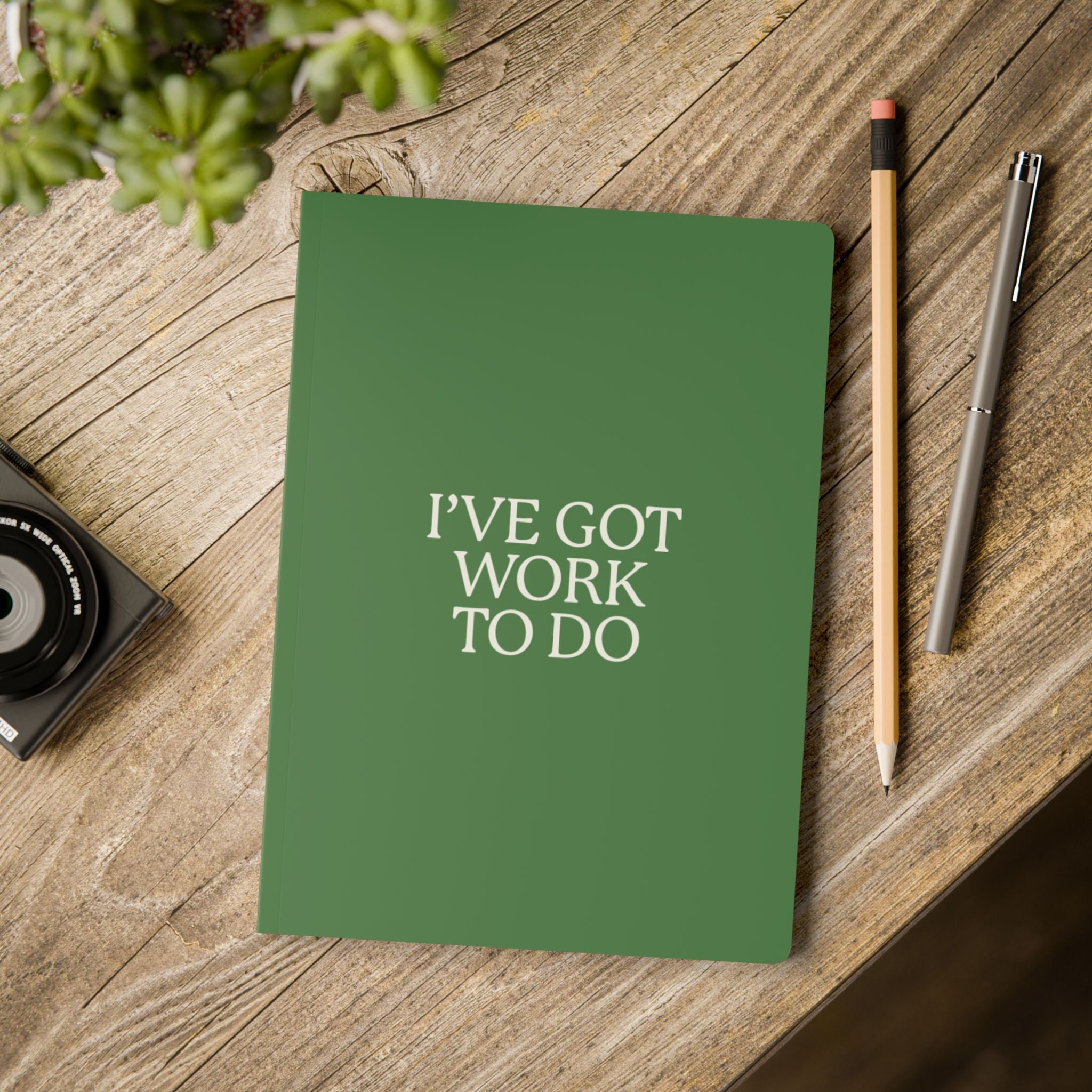 Softcover Journal (with Inside Prints) - Green
