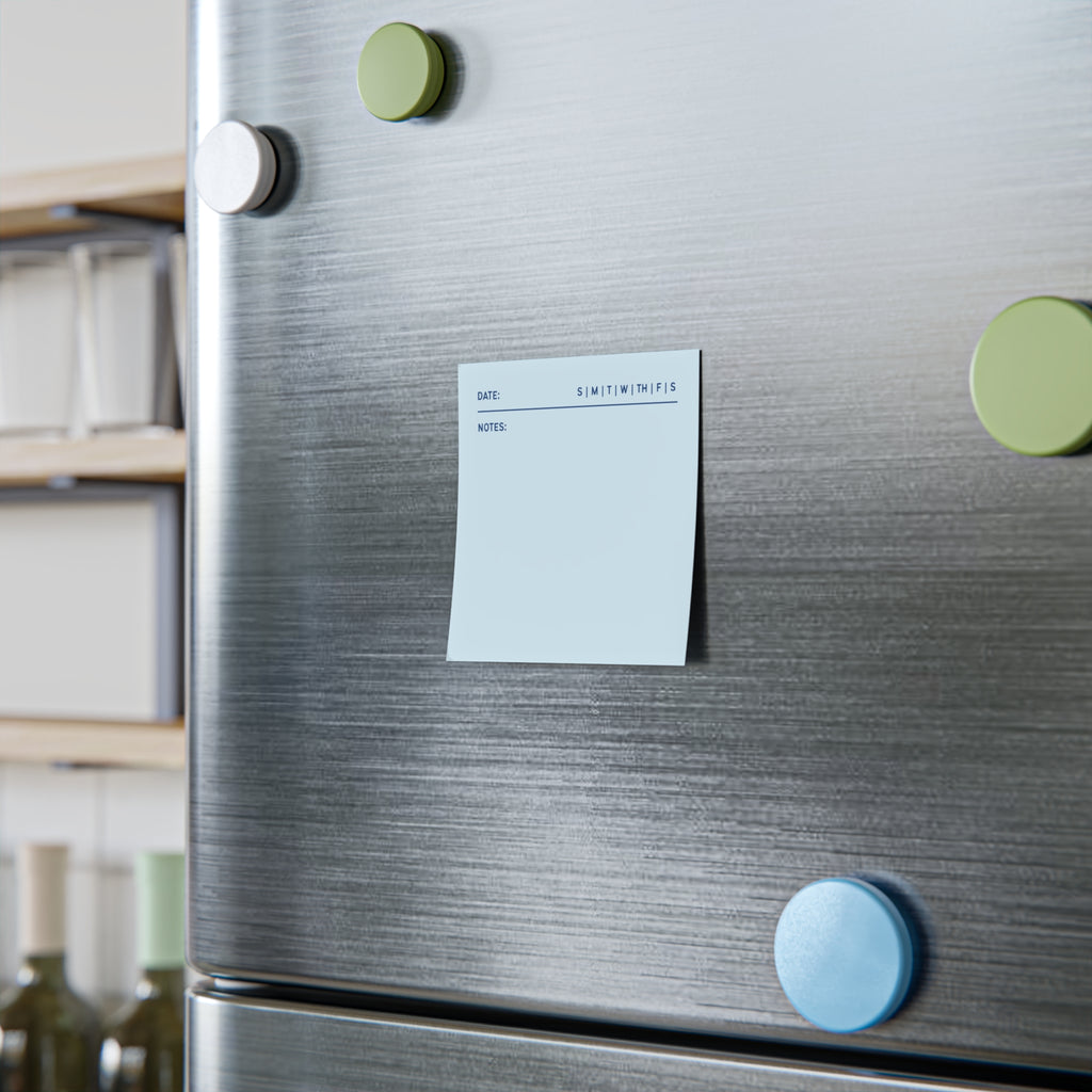 Task Tracker Post-it® Note Pads - Blue