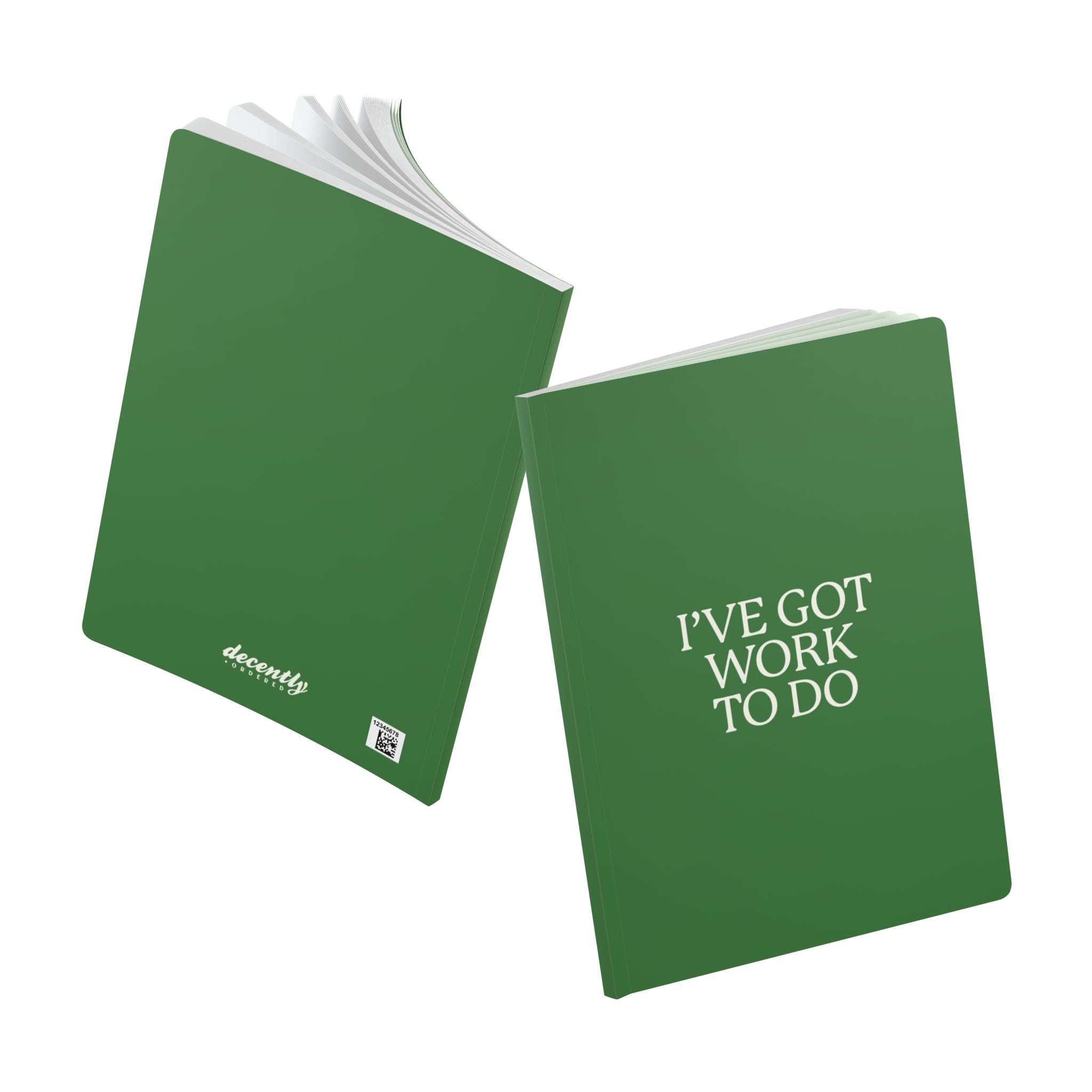 Softcover Journal (with Inside Prints) - Green