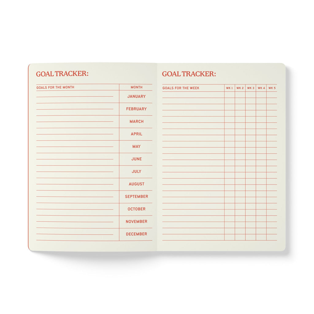 Softcover Journal (with Inside Prints) - Red