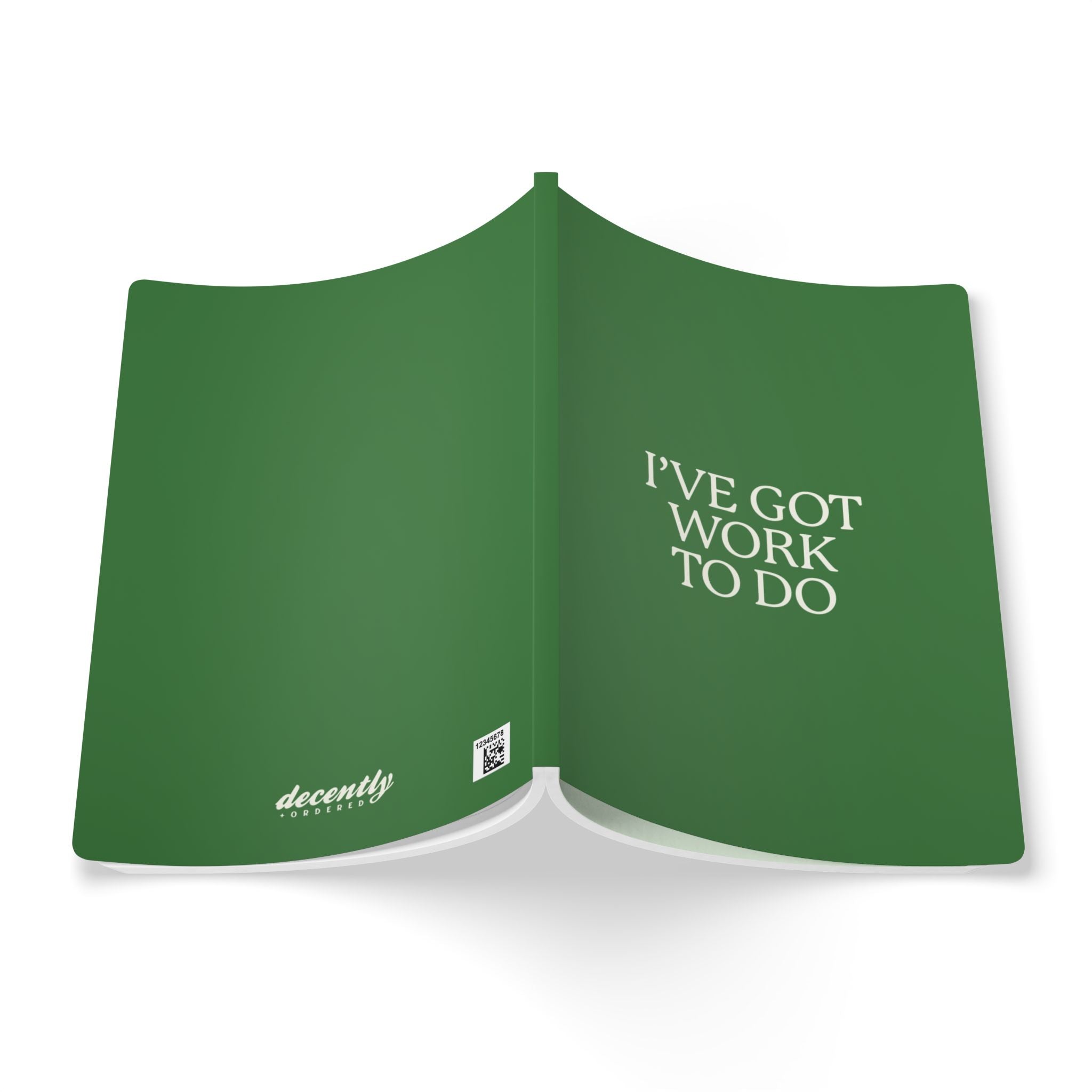 Softcover Journal (with Inside Prints) - Green