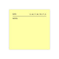 Task Tracker Post-it® Note Pads - Yellow