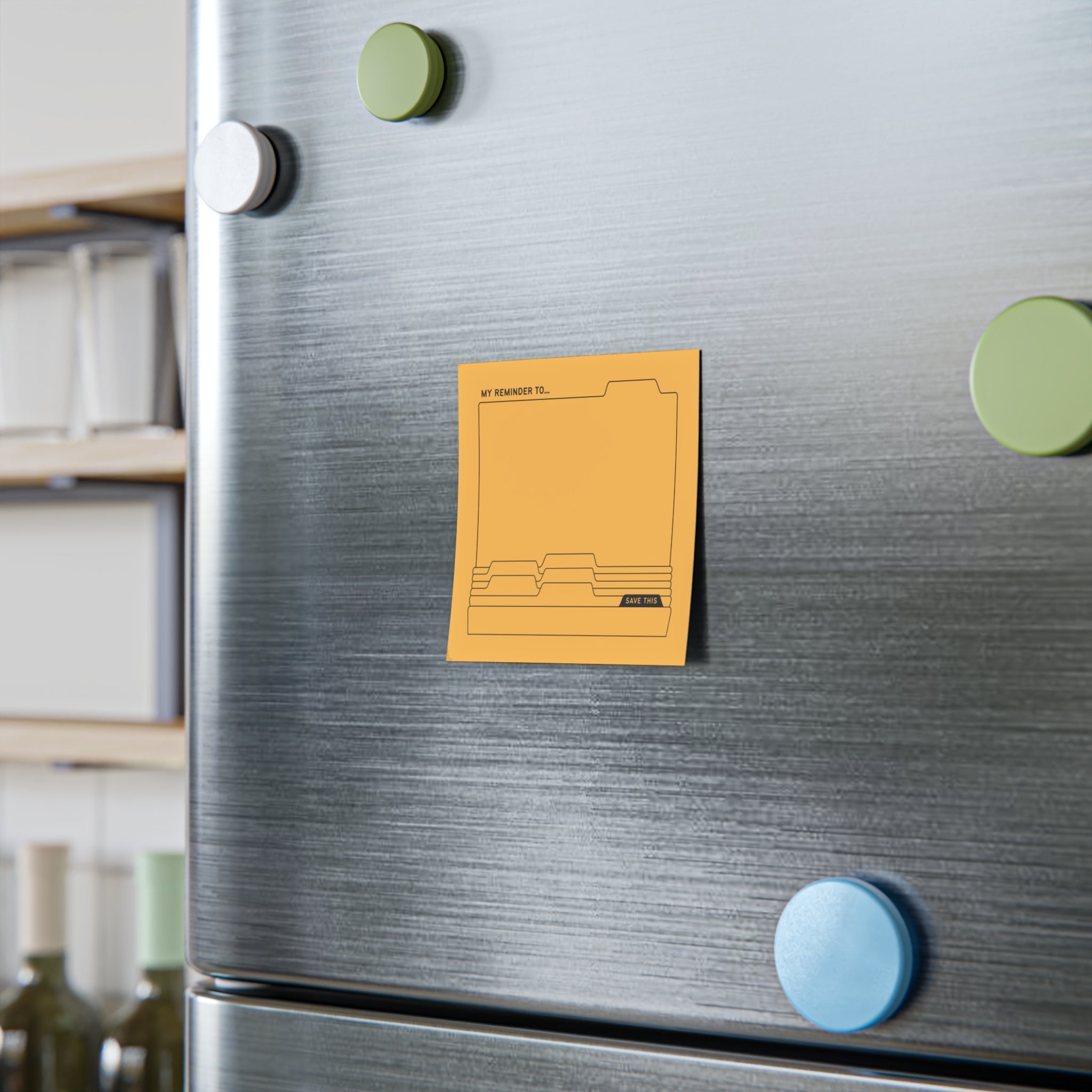 Daily Post-it® Note Pads - Gold