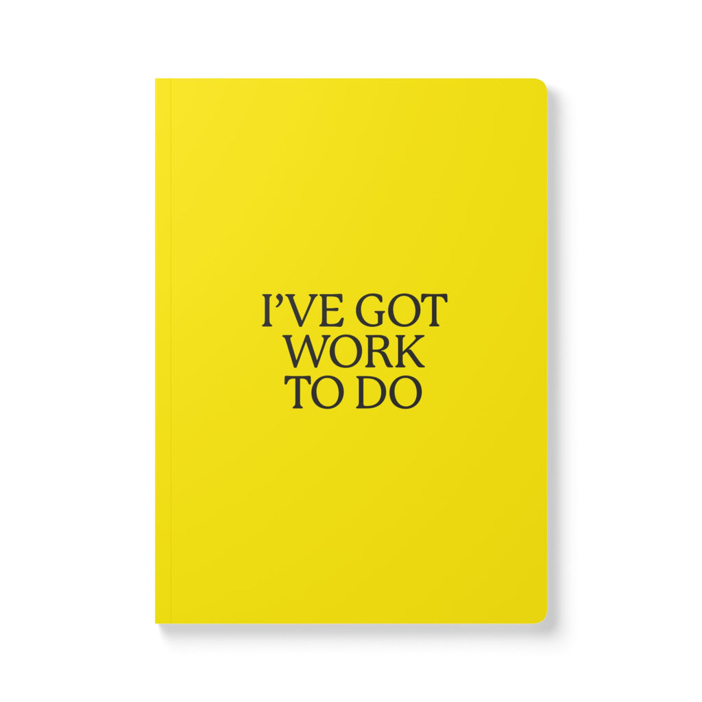 Softcover Journal (with Inside Prints) - Yellow