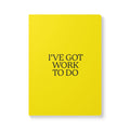 Softcover Journal (with Inside Prints) - Yellow
