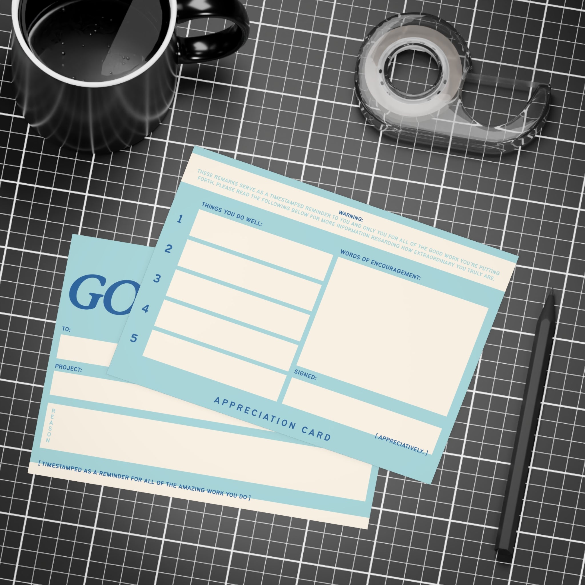 Good Work! Greeting Card Bundles (envelopes included)