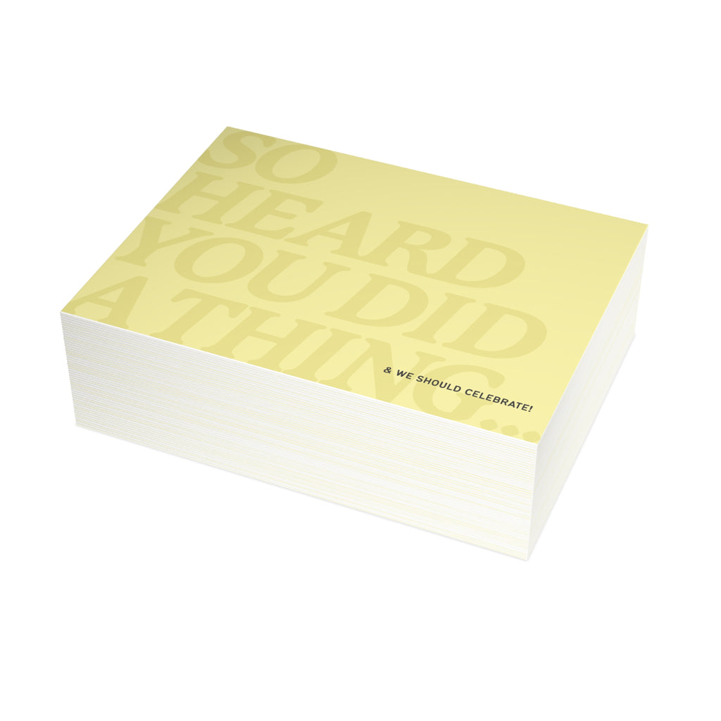 Congrats! Greeting Card Bundles (envelopes included)