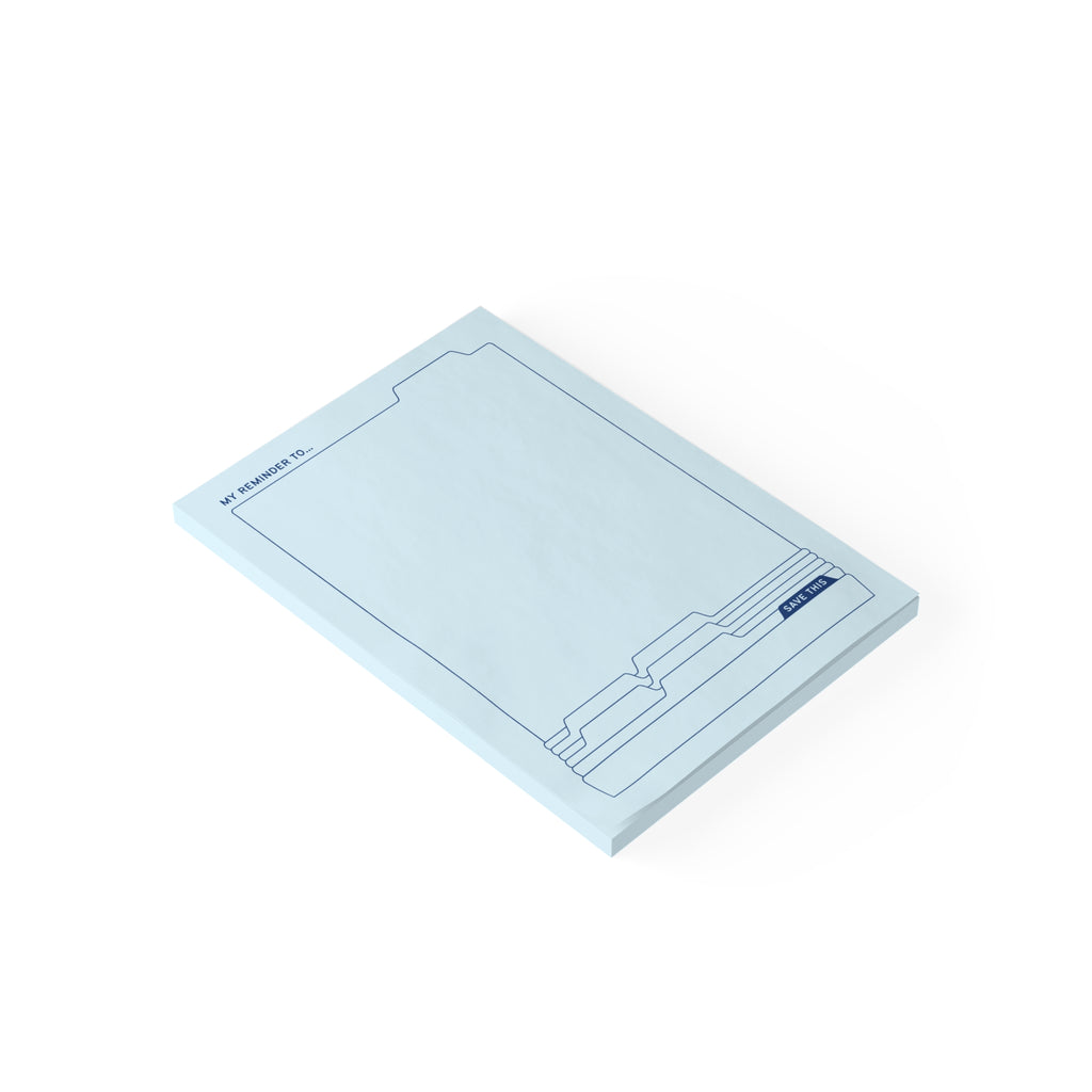 Daily Post-it® Note Pads - Blue