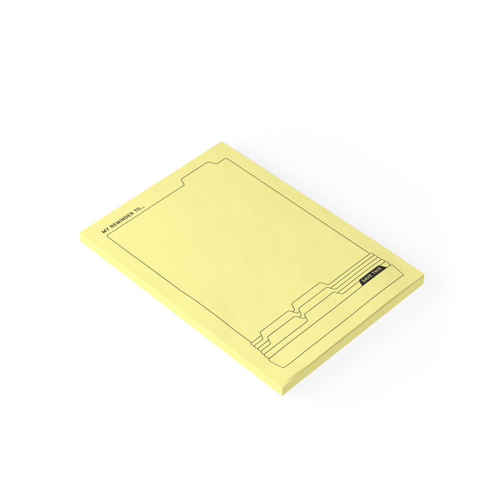 Daily Post-it® Note Pads - Yellow