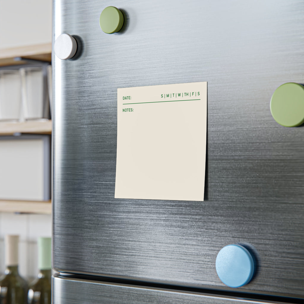 Task Tracker Post-it® Note Pads - White