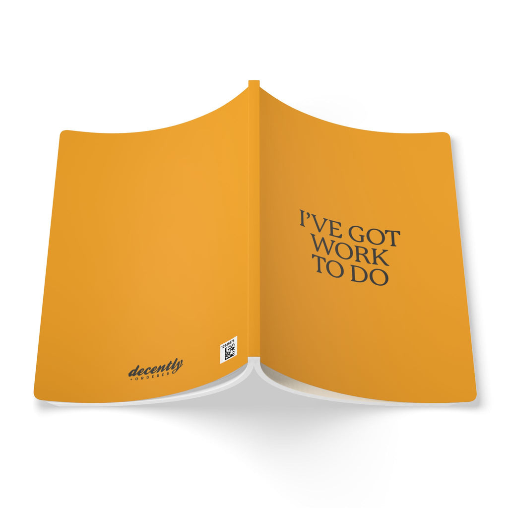 Softcover Journal (with Inside Prints) - Gold