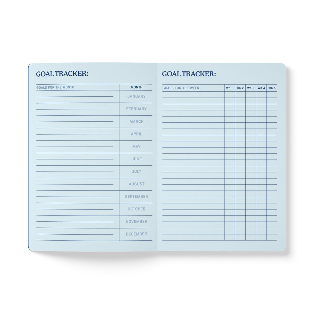 Softcover Journal (with Inside Prints) - Blue