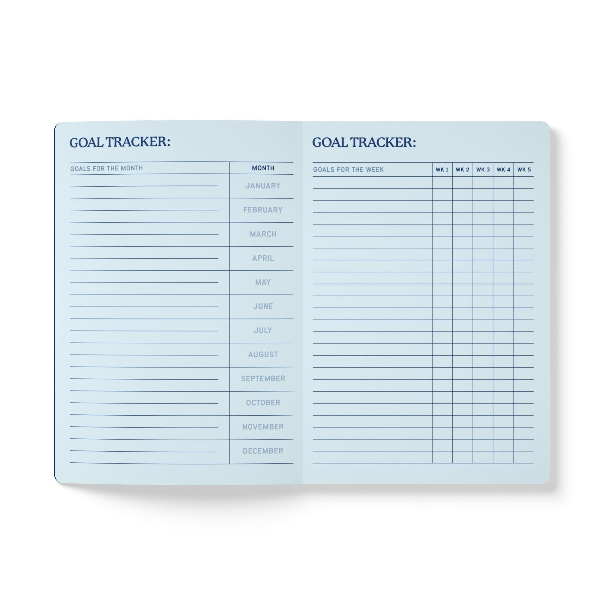 Softcover Journal (with Inside Prints) - Blue