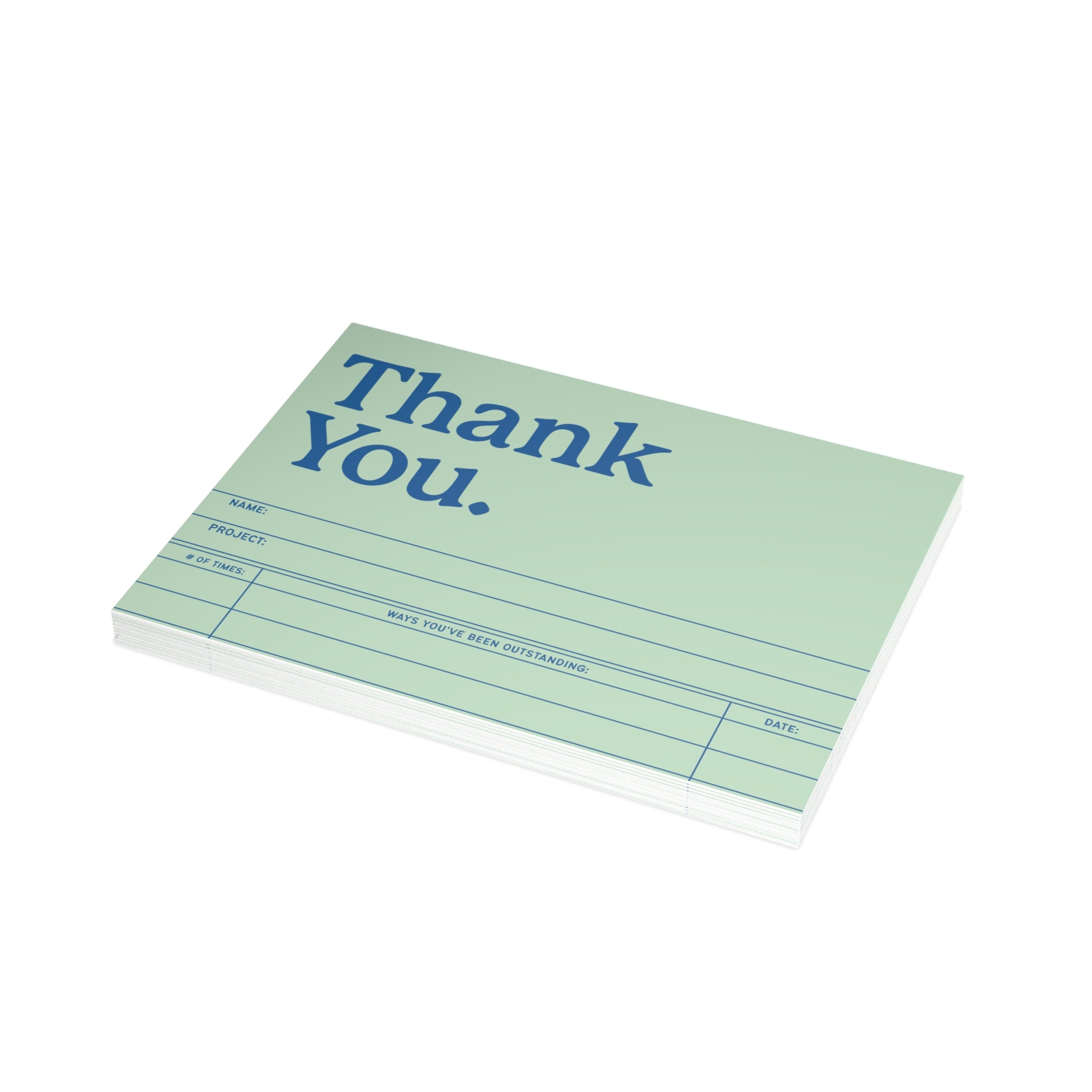 Thank You Greeting Card Bundles (envelopes included)