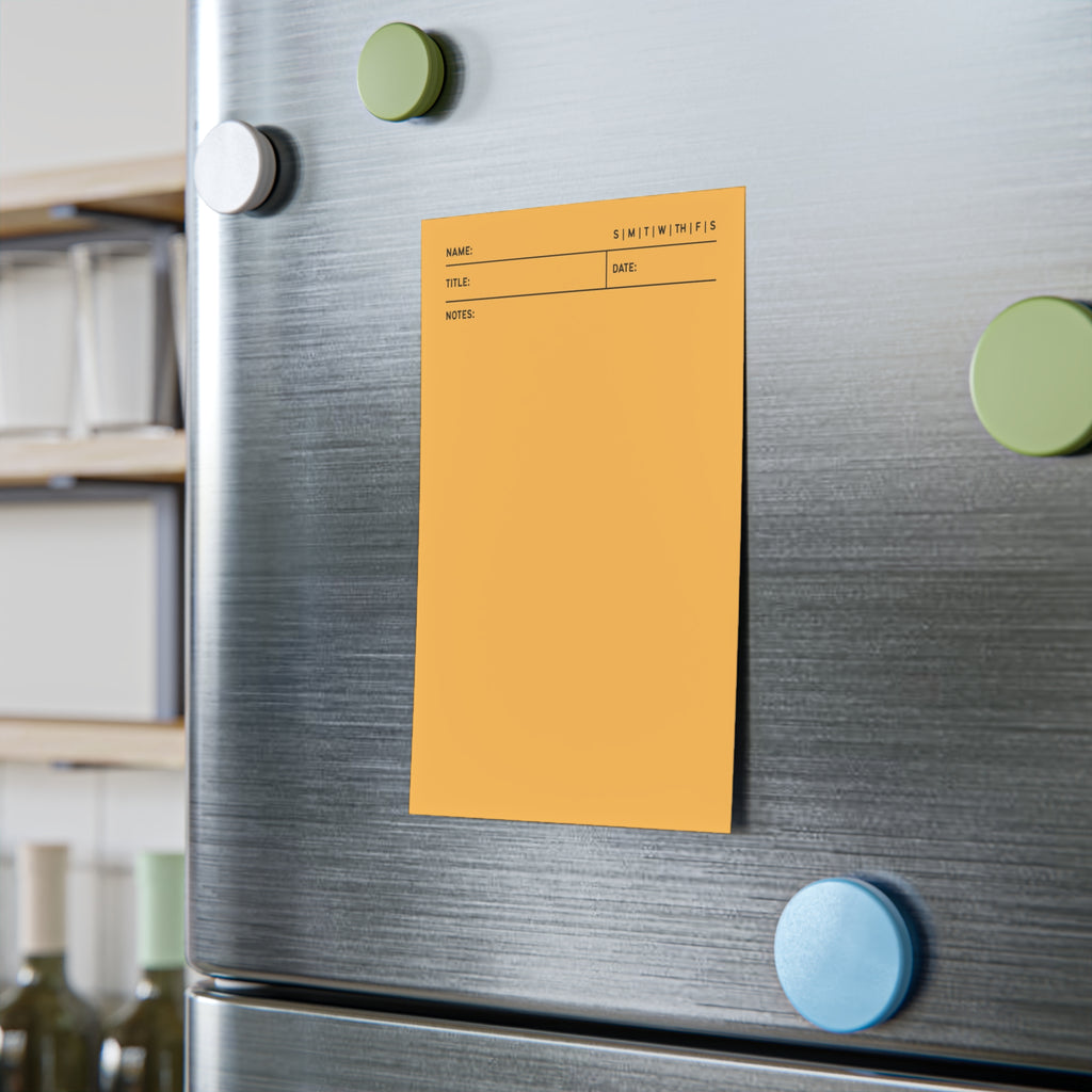 Task Tracker Post-it® Note Pads - Gold