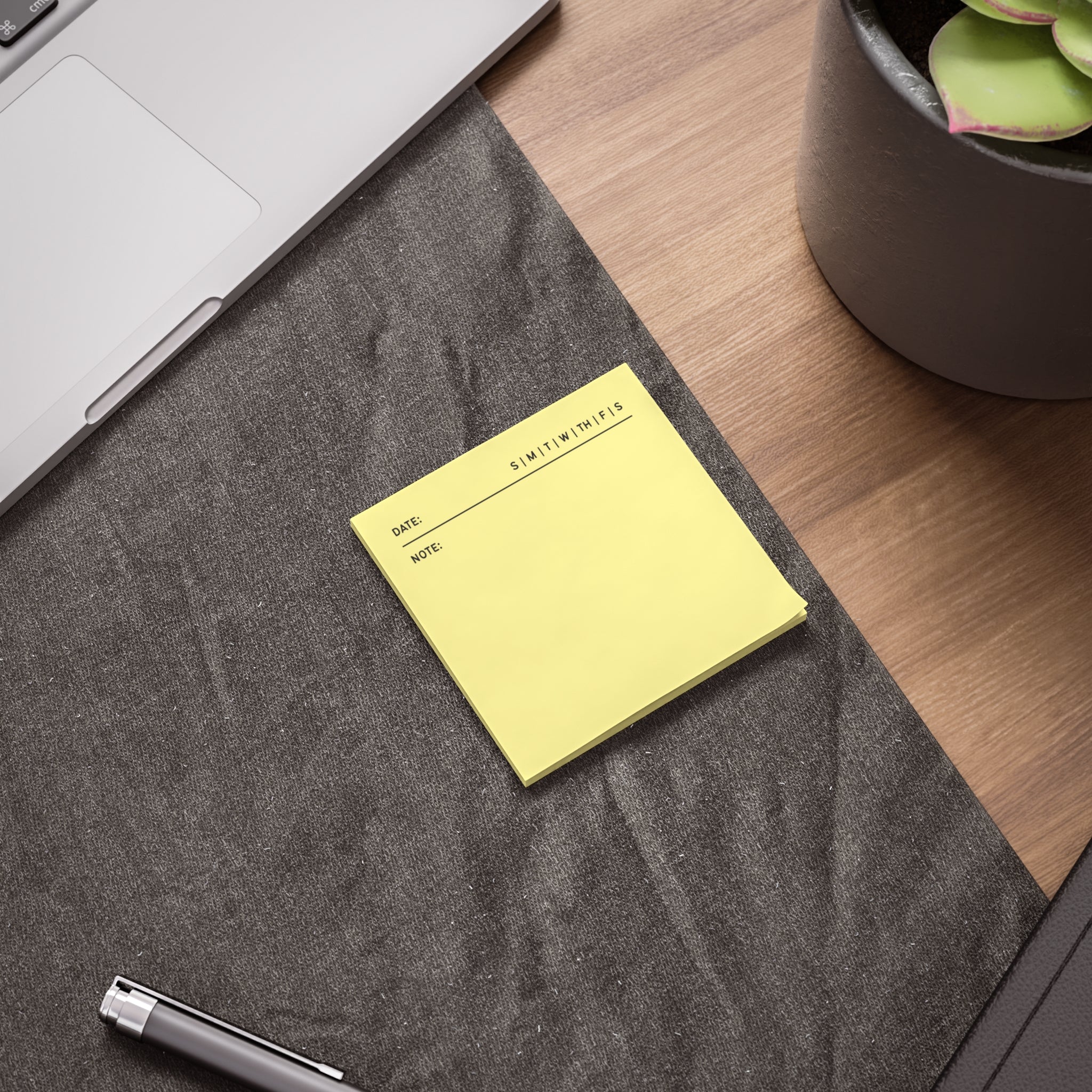 Task Tracker Post-it® Note Pads - Yellow