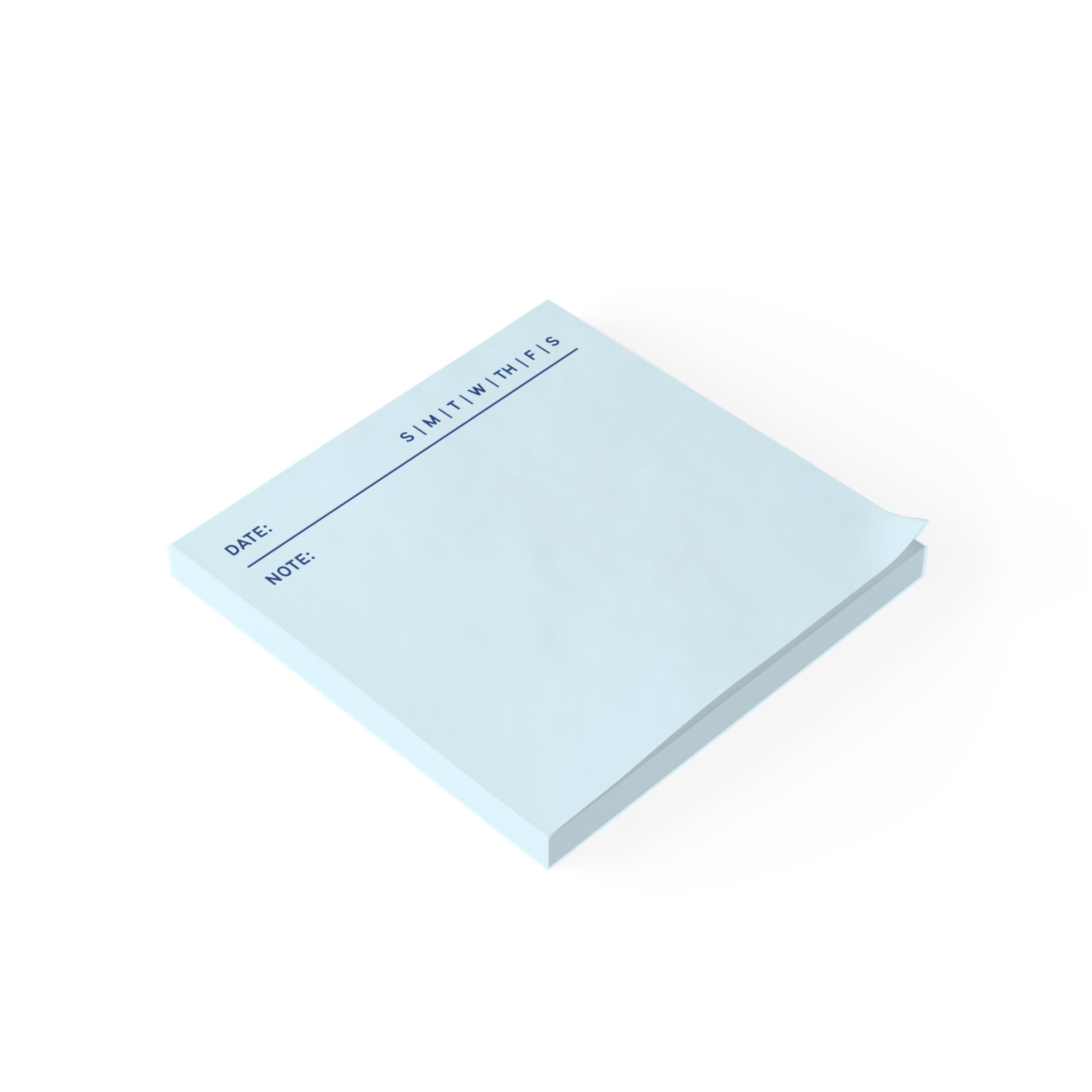 Task Tracker Post-it® Note Pads - Blue
