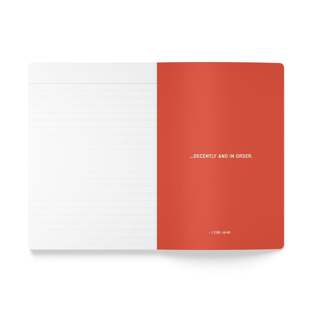 Softcover Journal (with Inside Prints) - Red