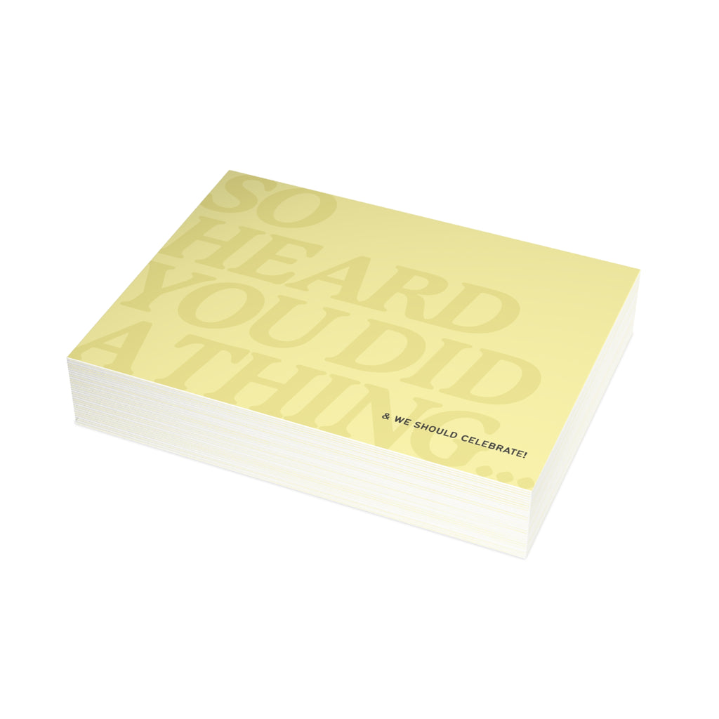 Congrats! Greeting Card Bundles (envelopes included)