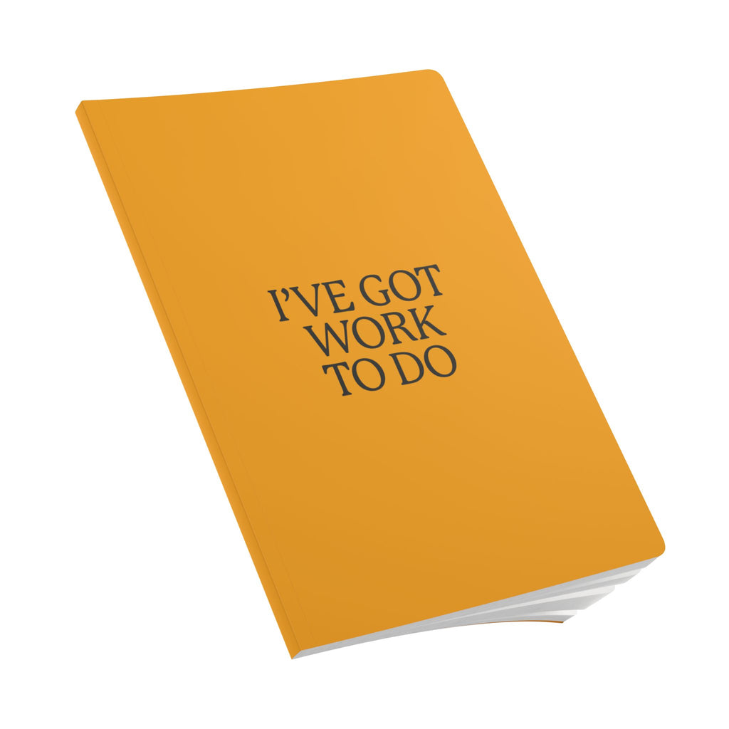 Softcover Journal (with Inside Prints) - Gold