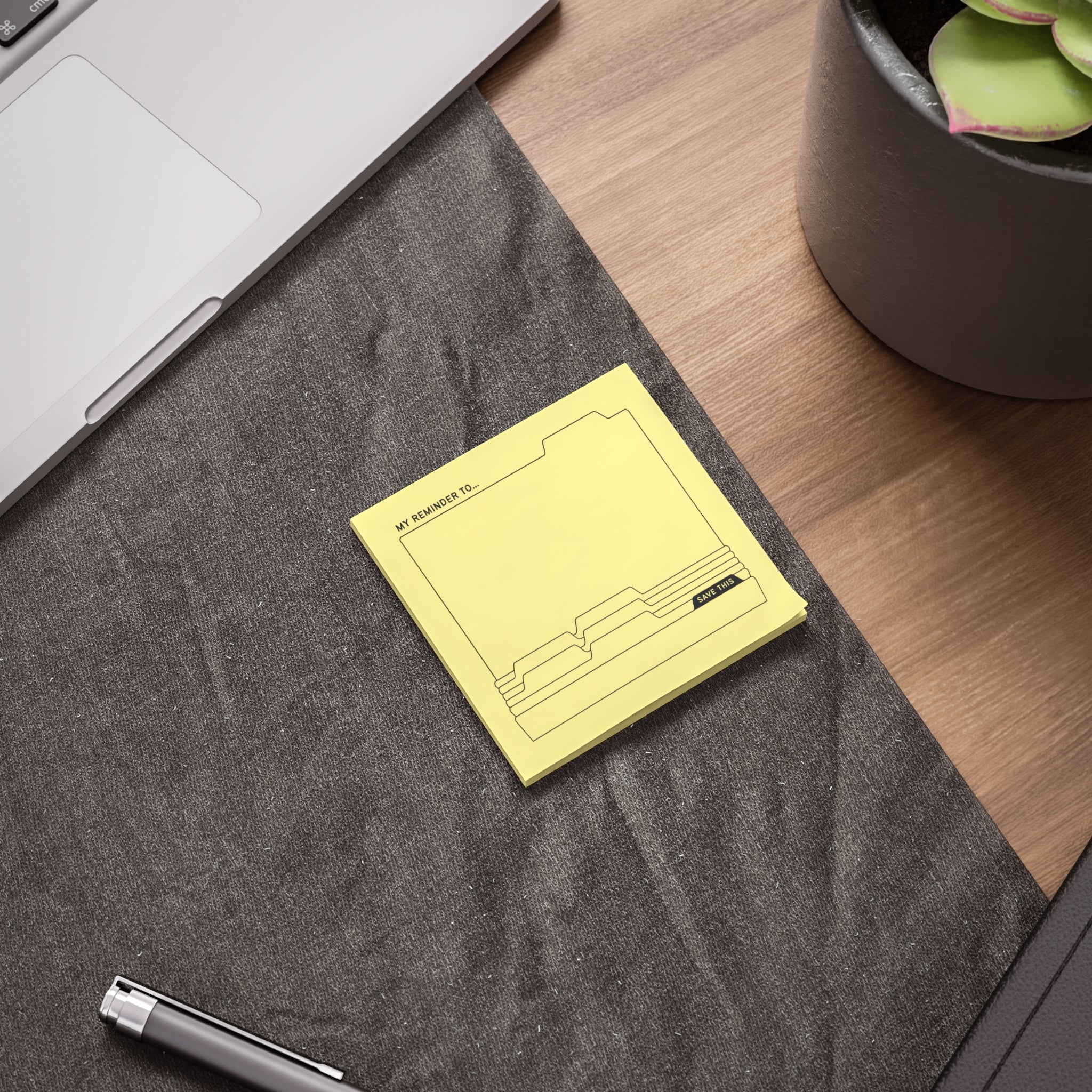 Daily Post-it® Note Pads - Yellow