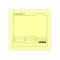 Daily Post-it® Note Pads - Yellow
