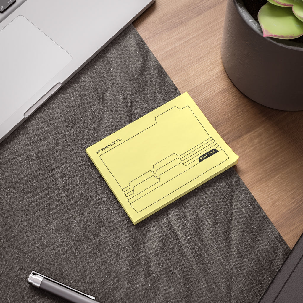 Daily Post-it® Note Pads - Yellow